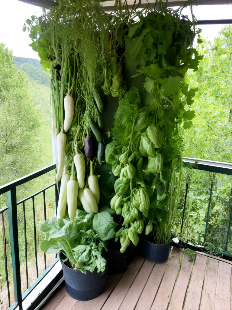 Potager vertical en apesanteur